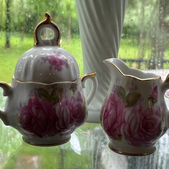 Porcelain Tea Set - Picture 5 of 9